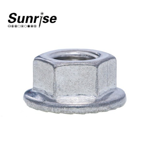 Femella dentada amb brida DIN6923