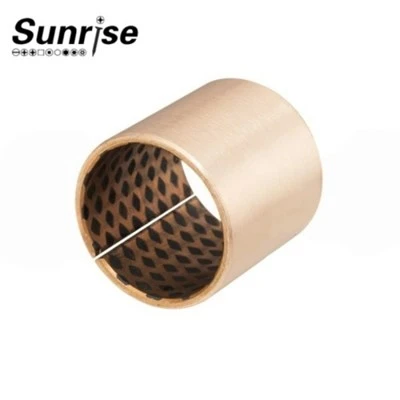 Barra enrotllada de grafit de bronze de bronze lubricat sòlid