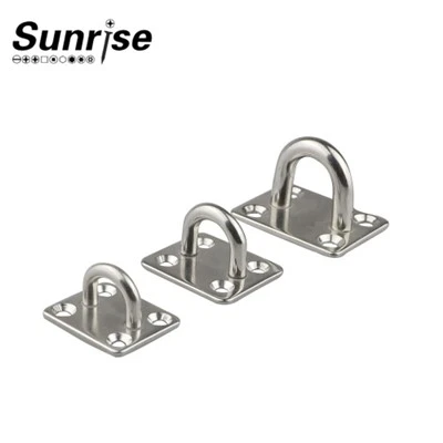 Accessoris de vela de sivella de la porta quadrada d'acer inoxidable